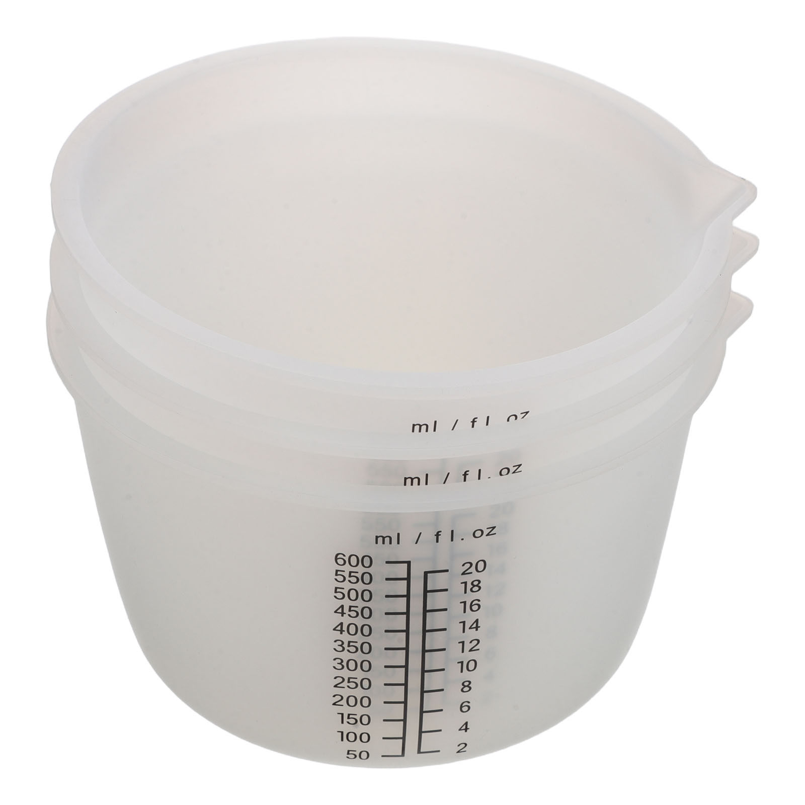 Mixing Cup Silicone - 3Pcs Silicone Mixing Cups for Resin