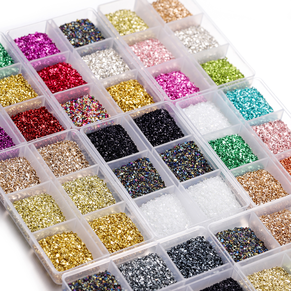 Resin Jewelry Kit - 30g Broken Glass Stones Epoxy Resin