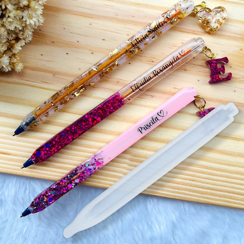 Resin Jewelry Kit - Handmade Pen Silicone Mold DIY Epoxy