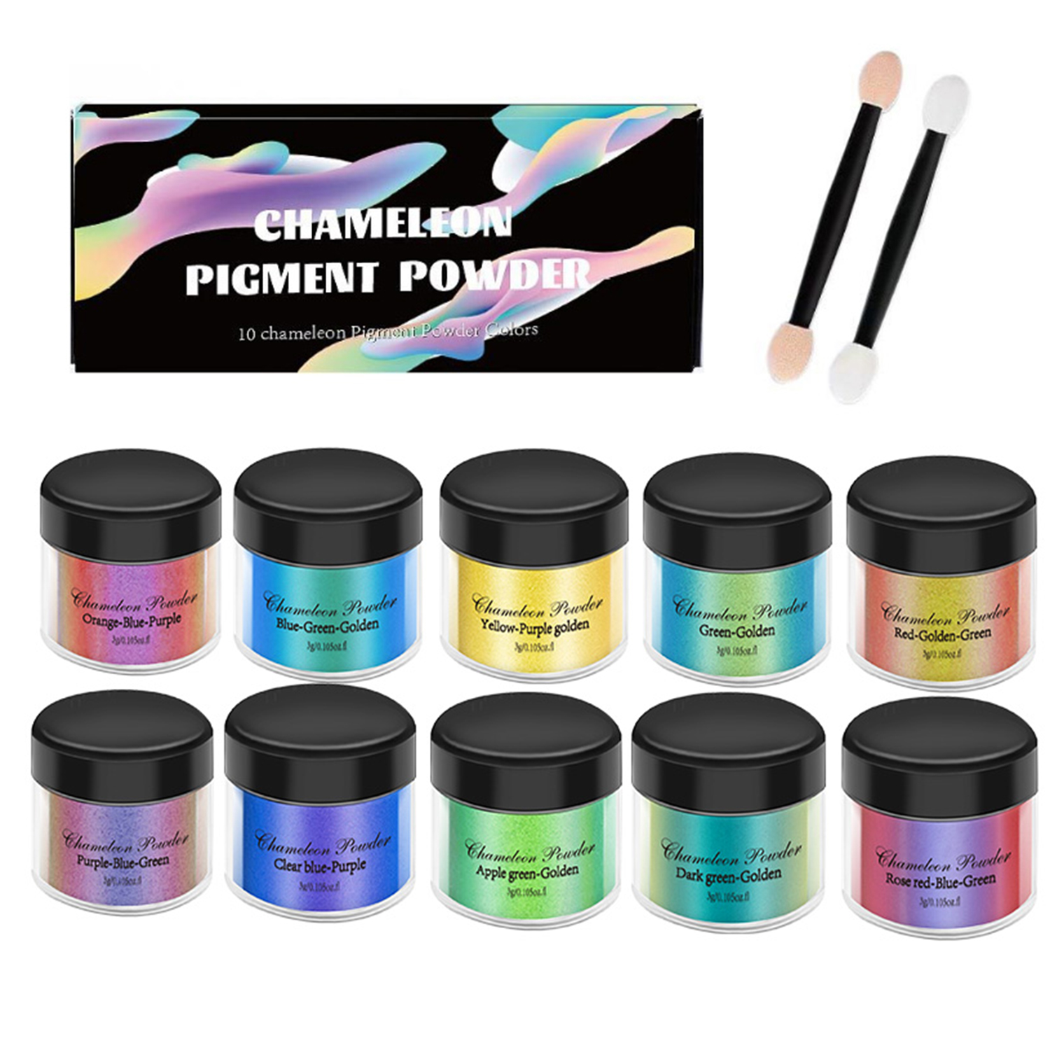 10/20pcs Mirror Chameleons Pig - Resin Glitter Pack recensione e prezzo