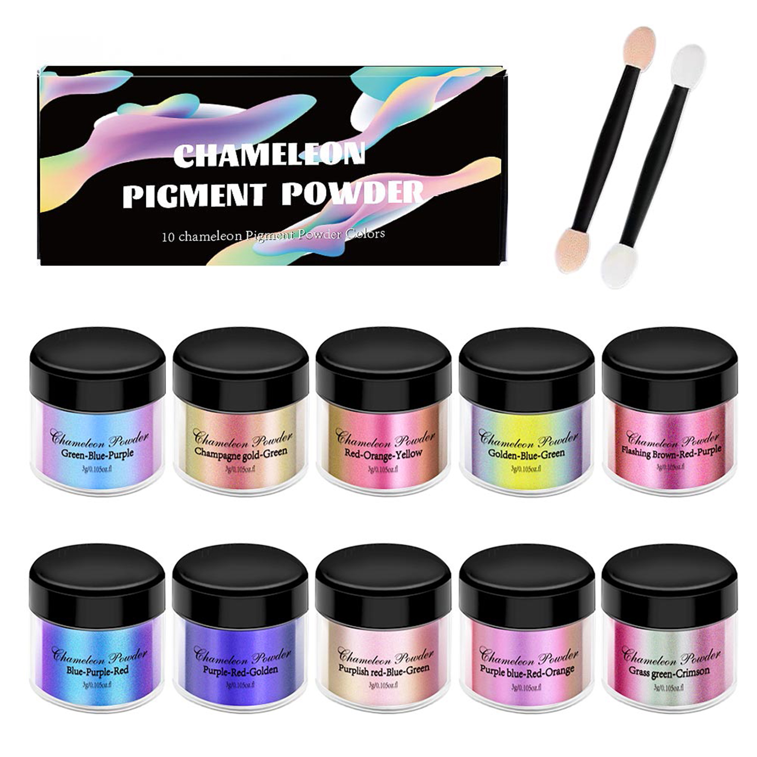 10/20pcs Mirror Chameleons Pig - Resin Glitter Pack recensione e prezzo