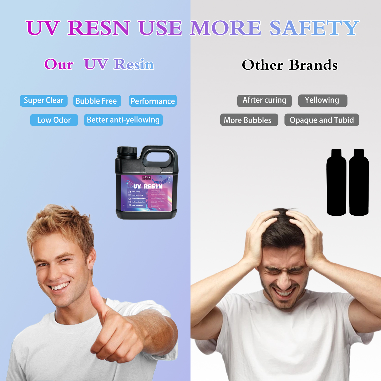 Bulk UV Resin Crystal Clear La - Resin Jewelry Kit recensione e prezzo