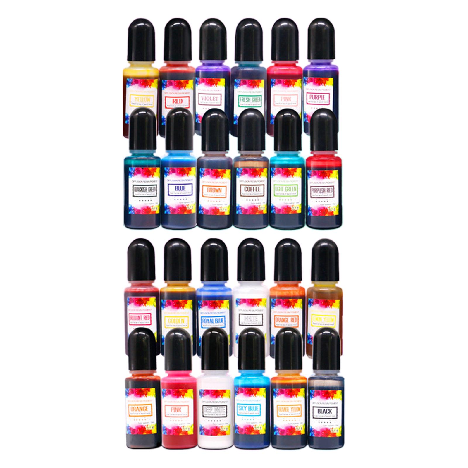 24Pcs Alcohol Inks Epoxy Resin - Resin Dye Alcohol recensione e prezzo