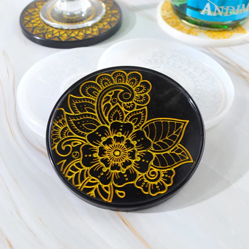 Flower Coaster Silicone Mold E - Coaster Mold Round recensione e prezzo