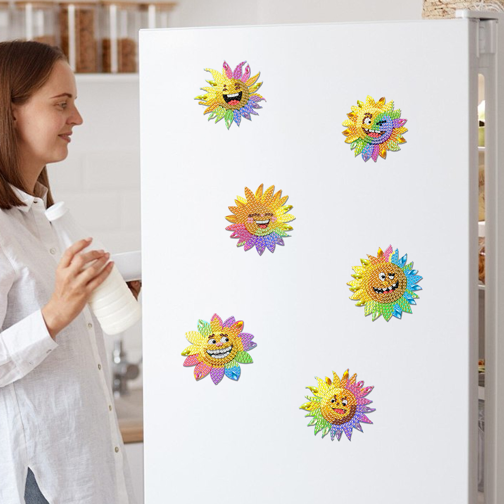 6Pcs Diamond Painting Refriger - Resin Craft For Beginners recensione e prezzo