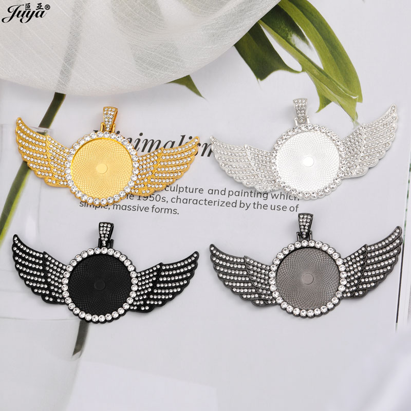 5PCS Blank Wings Pendant Setti - Bezels Set Pendant recensione e prezzo