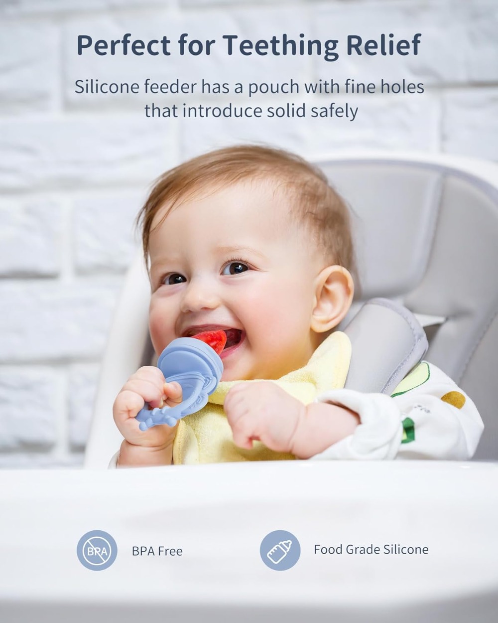 Silicone Baby Fruit Food Feede - Silicone Mold Tray recensione e prezzo