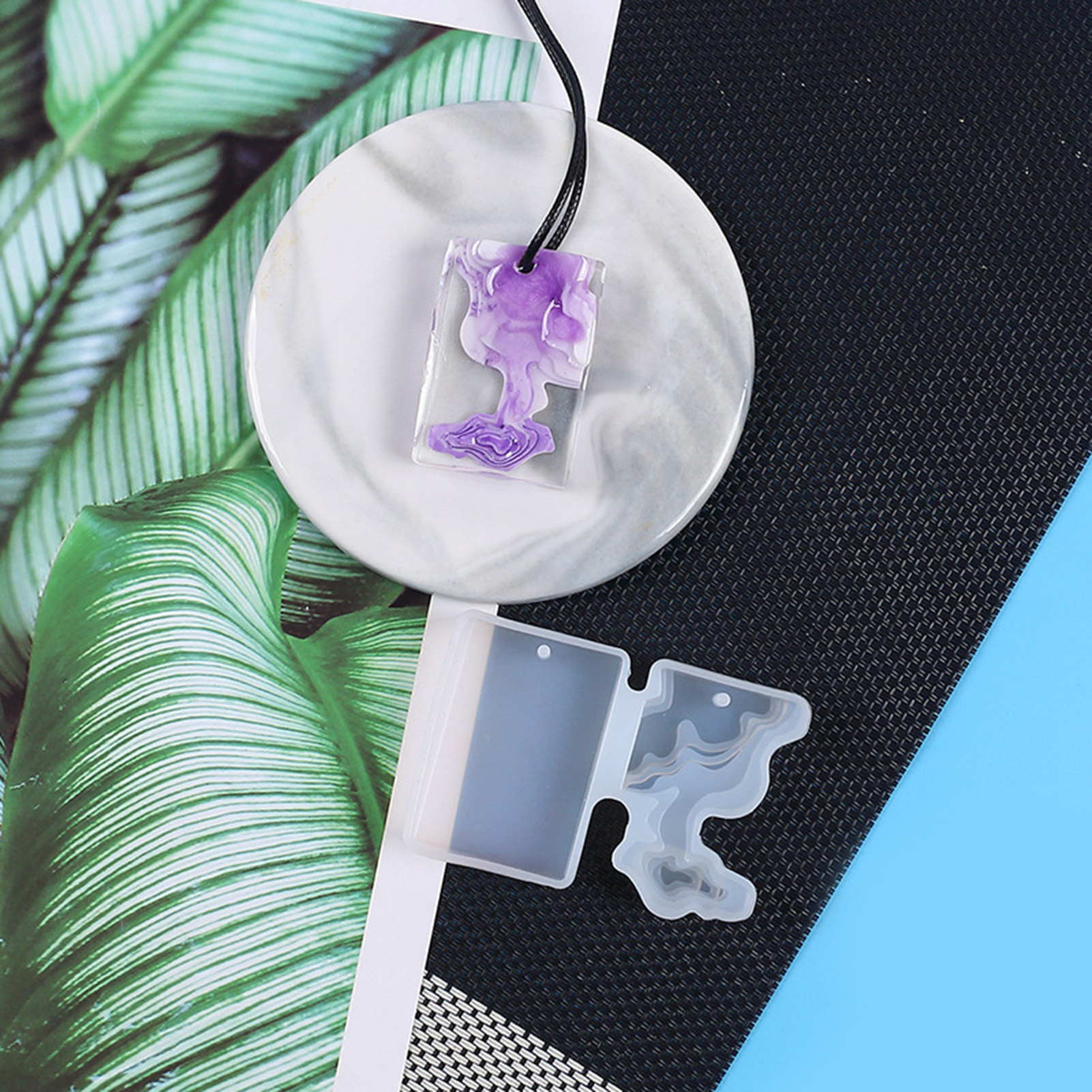 3pcs DIY Crystal Mold Set Roun - Geode Mold Silicone recensione e prezzo