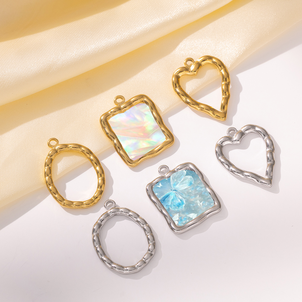5pcs Stainless Steel Heart Rou - Resin Craft Supplies recensione e prezzo