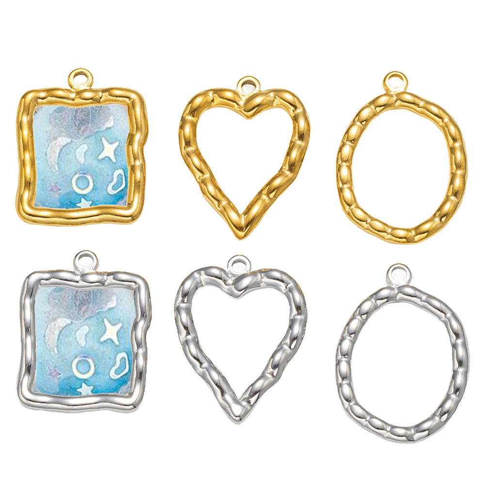 5pcs Stainless Steel Heart Rou - Resin Craft Supplies recensione e prezzo