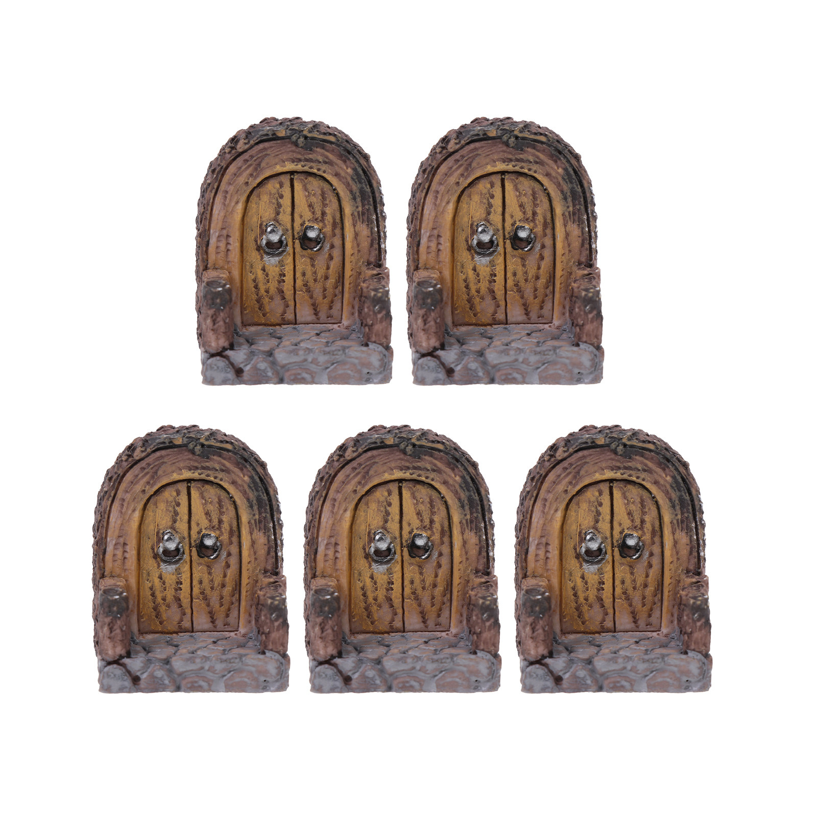 5Pcs Resin Courtyard Door Deco - Resin Craft Supplies recensione e prezzo