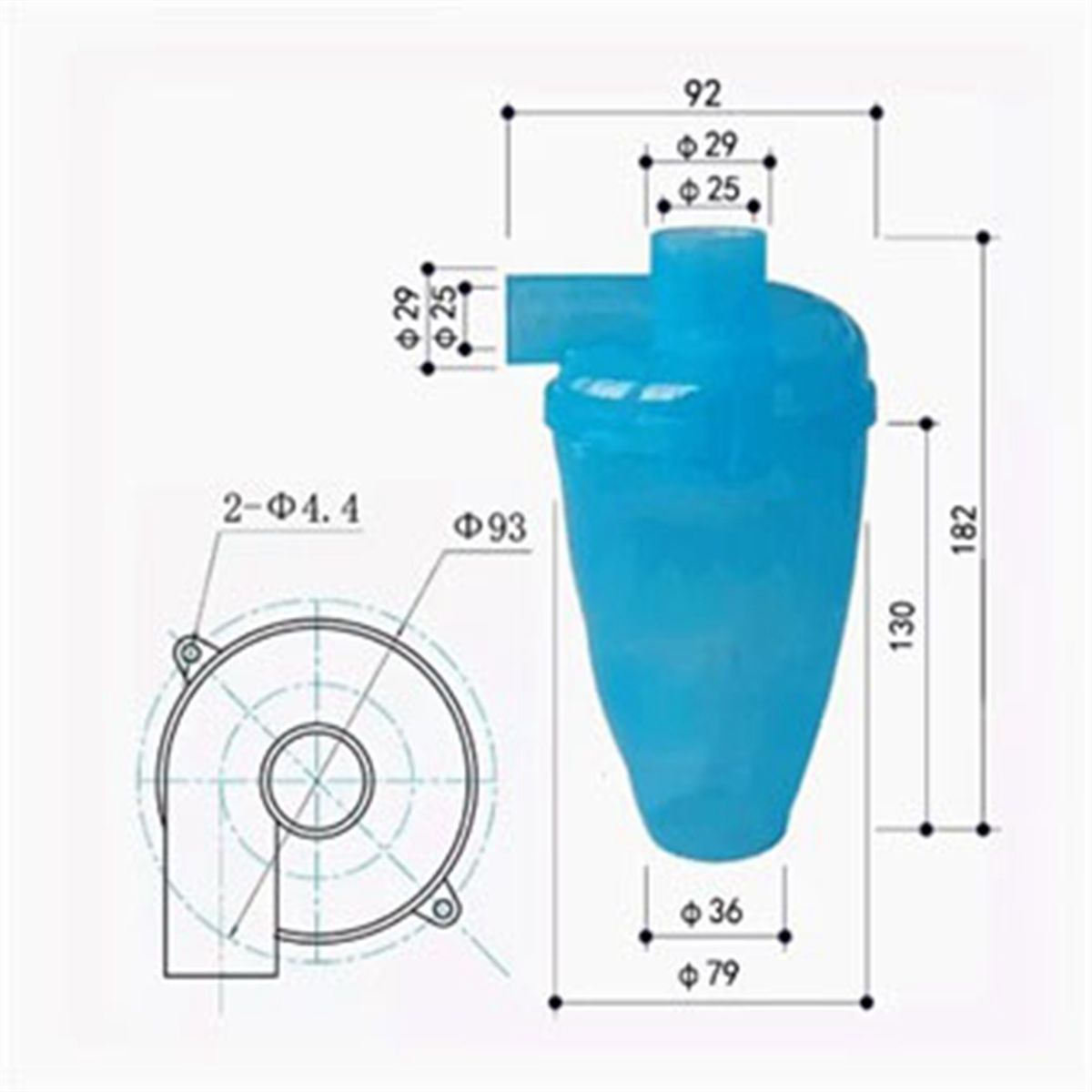 Dust Collector Cyclone Mini Sm - Vacuum Chamber Small recensione e prezzo