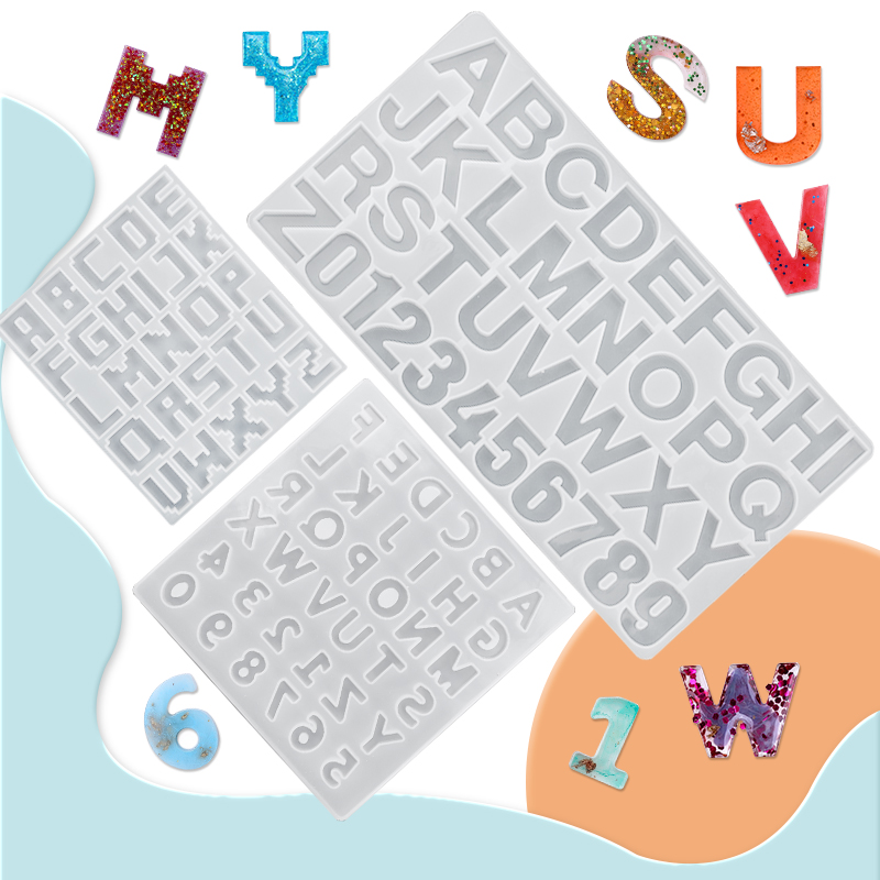 Alphabet Epoxy Resin Mold Kit  - Resin Jewelry Kit recensione e prezzo