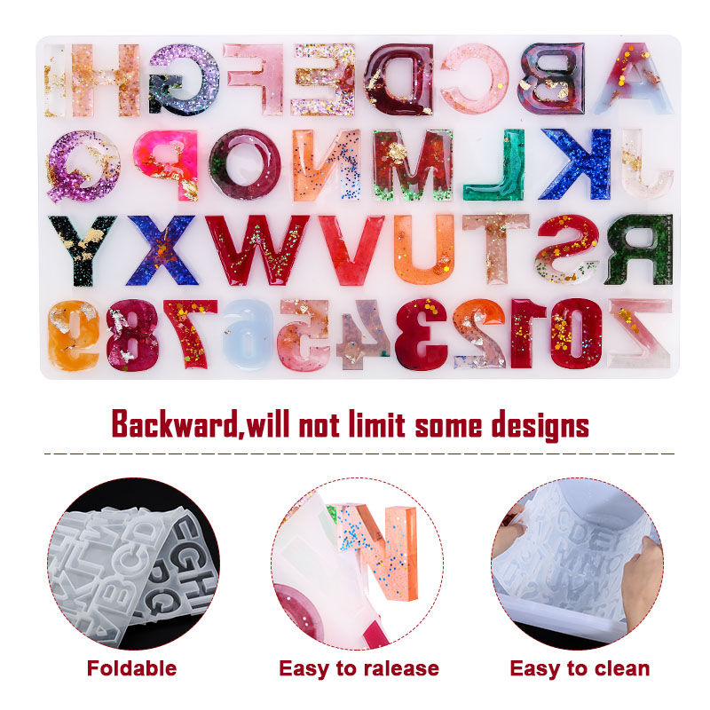 Alphabet Epoxy Resin Mold Kit  - Resin Jewelry Kit recensione e prezzo