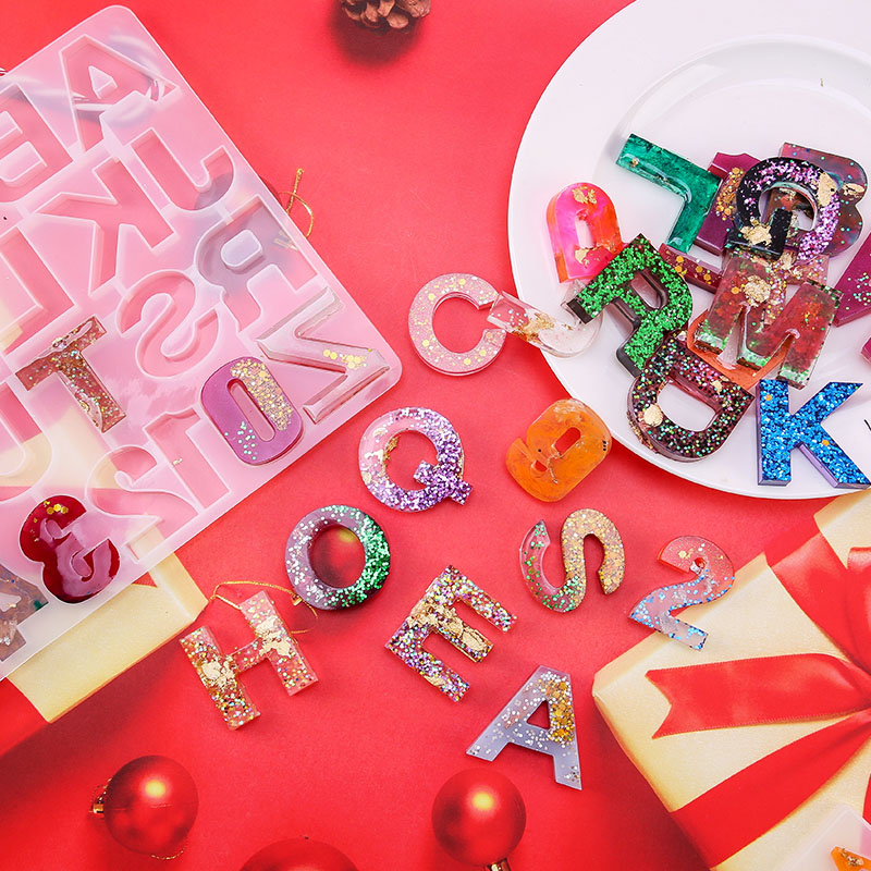 Alphabet Epoxy Resin Mold Kit  - Resin Jewelry Kit recensione e prezzo