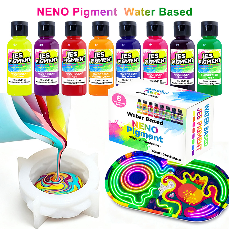 8colors/set fluorescent pigmen - Resin Pigment Set recensione e prezzo