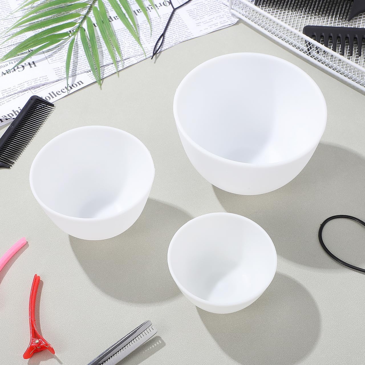 3pcs/set Silicone Bowls White  - Mixing Cup Silicone recensione e prezzo