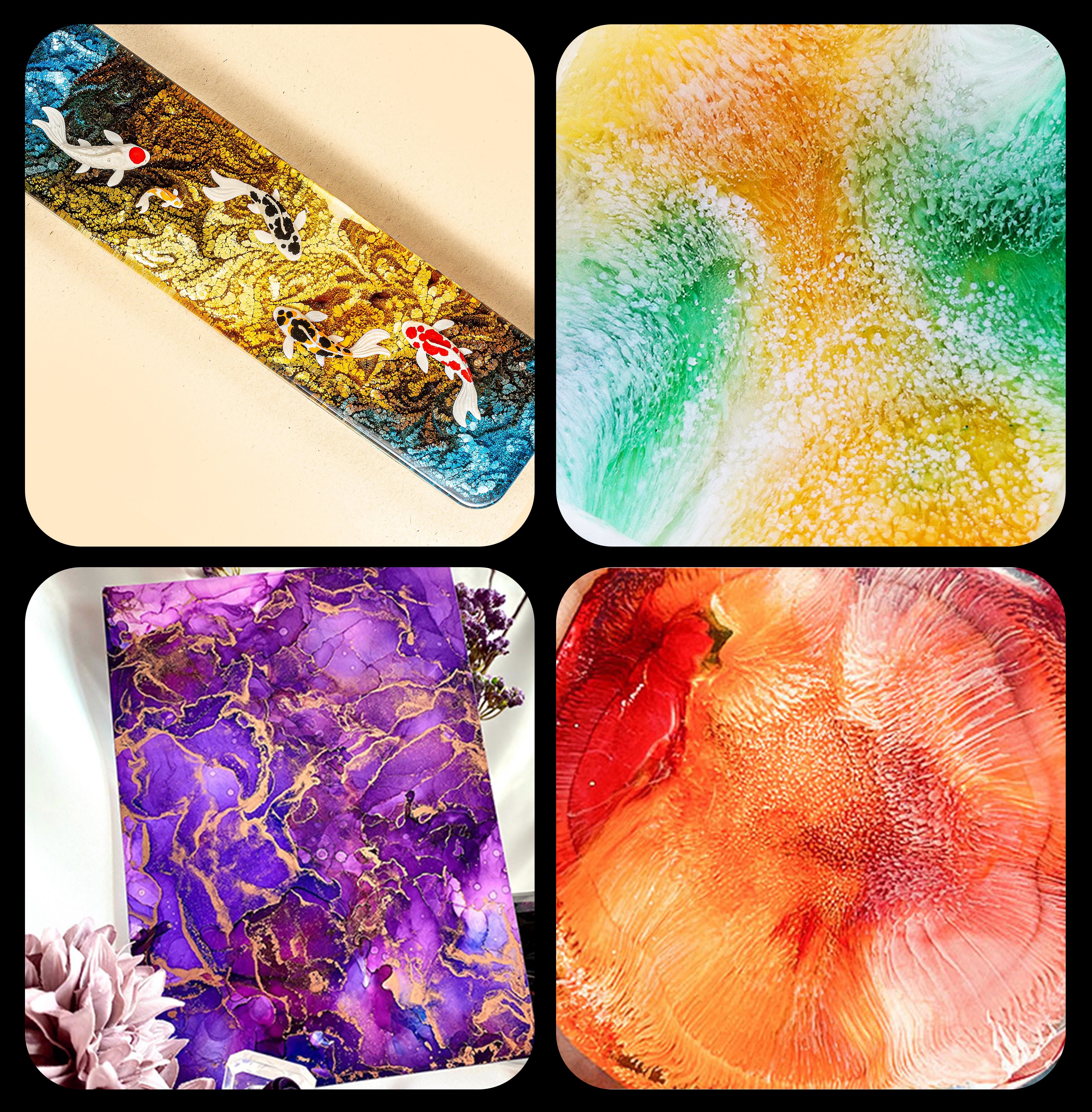 10ml Alcohol Ink Art Epoxy Res - Resin Dye Alcohol recensione e prezzo
