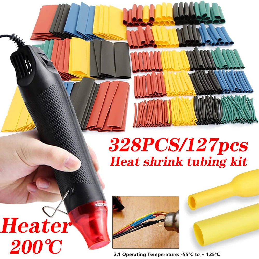 580/530/127PCS Heat Shrink Tub - Heat Gun Small recensione e prezzo