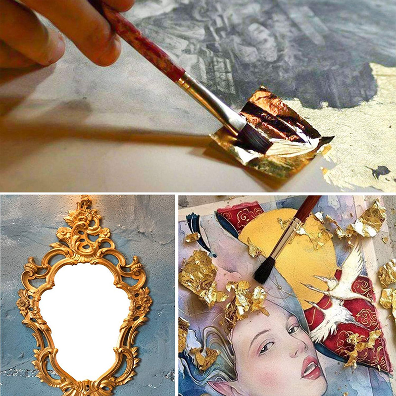 20 Pcs Gold Leaf Sheets: Versa - Gold Foil Flakes recensione e prezzo