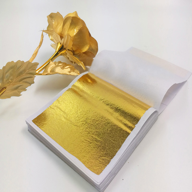 100pcs Imitation Gold Sliver L - Gold Foil Flakes recensione e prezzo