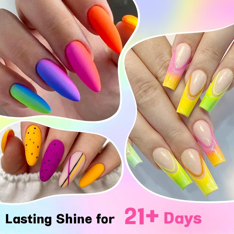 6Pcs/Set 10ML Gel Nail Polish  - Resin Glitter Pack recensione e prezzo