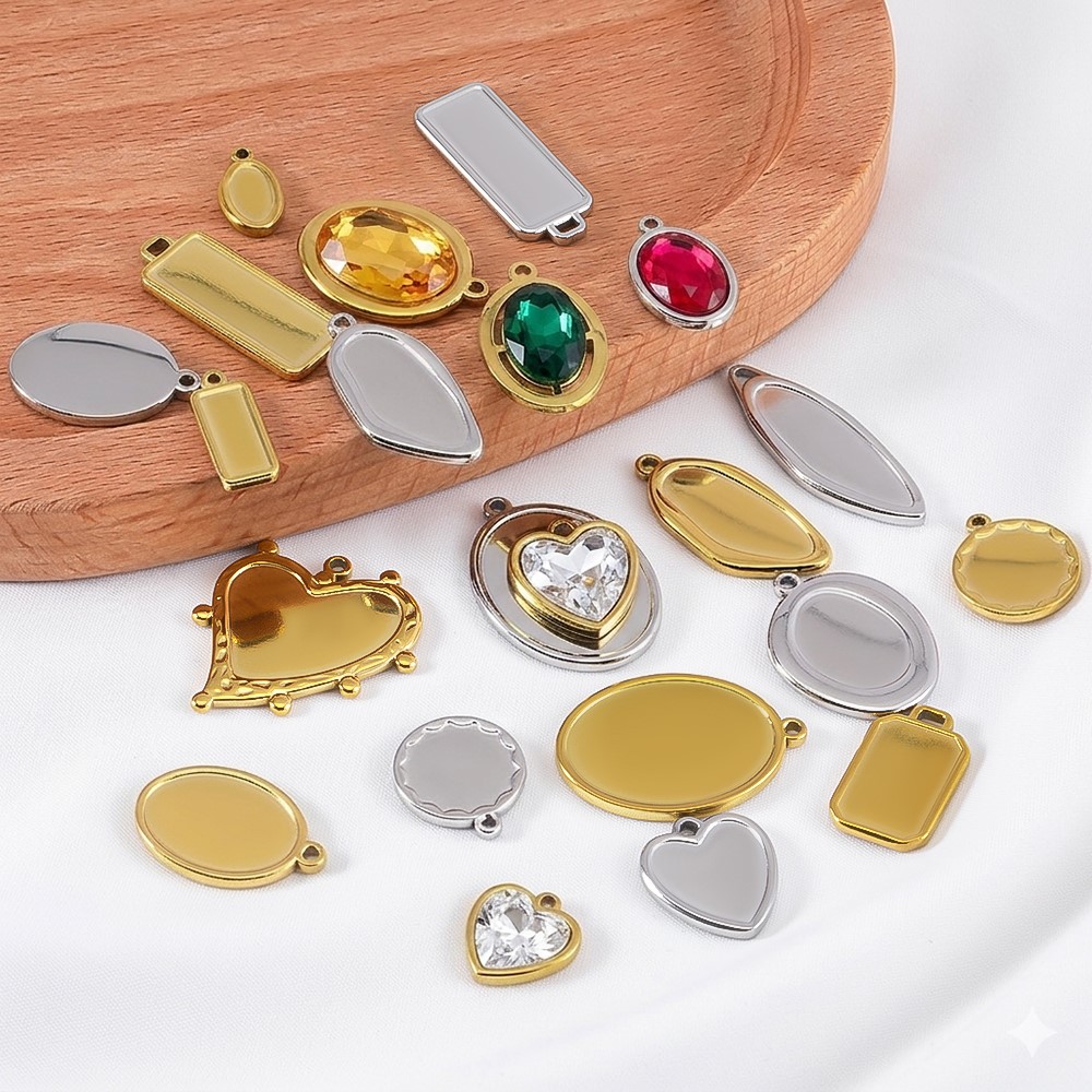 5pcs 1pcs No Fade Stainless Ir - Resin Craft Supplies recensione e prezzo
