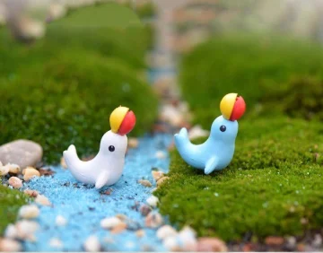 10Pcs/Hedgehog and Cows/Cute A - Terrarium Moss Art recensione e prezzo