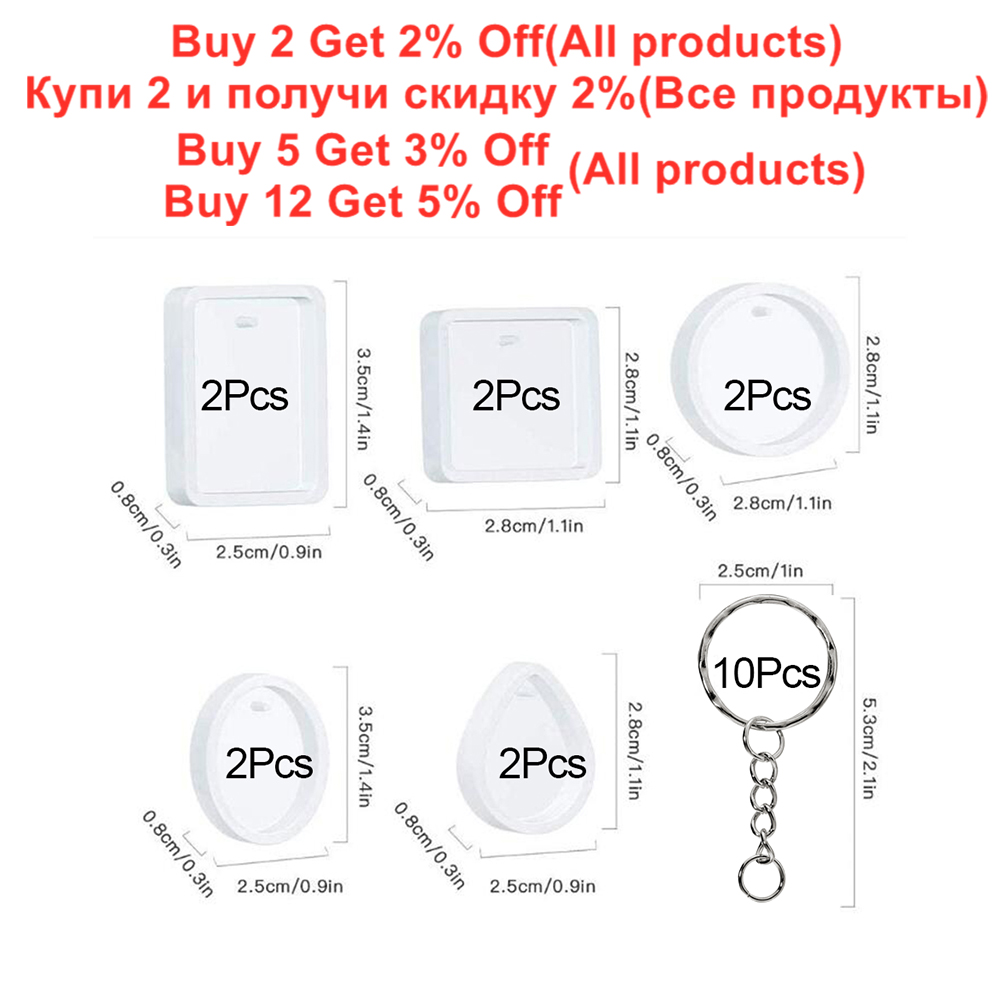 20Pcs/Set DIY Keychain Pendant - Resin Jewelry Kit recensione e prezzo