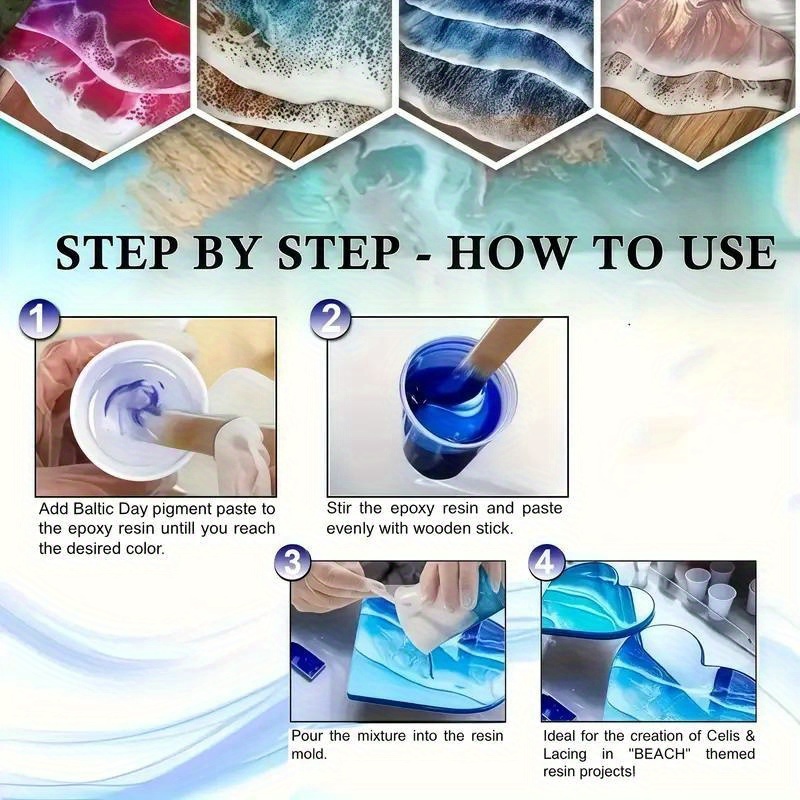 24 Colors/8 Colors 5g 0.18oz P - Resin Pigment Set recensione e prezzo