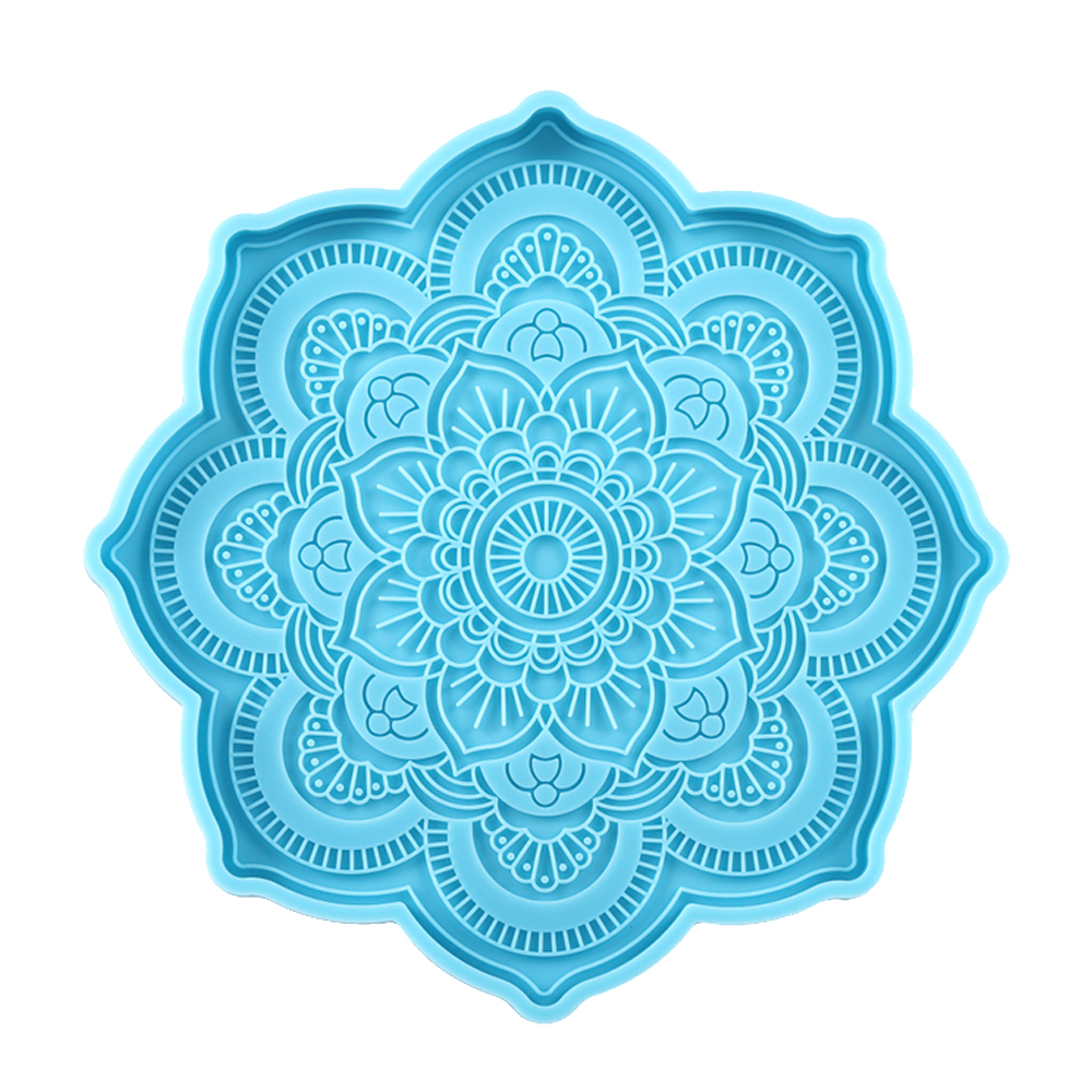 Mandala Coaster Silicone Mold  - Coaster Mold Round recensione e prezzo