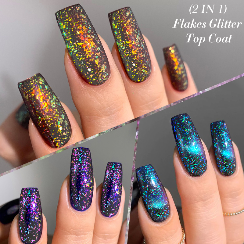LILYCUTE Sparkly Glitter Top C - Gold Foil Flakes recensione e prezzo
