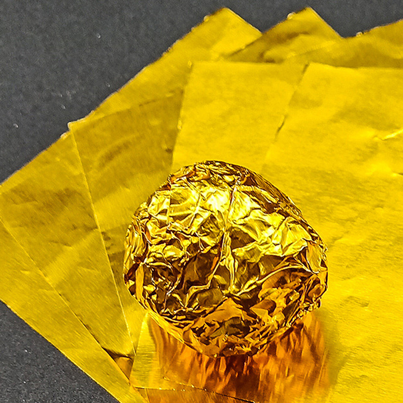 100pcs 20cm Gold Aluminium Foi - Gold Foil Flakes recensione e prezzo