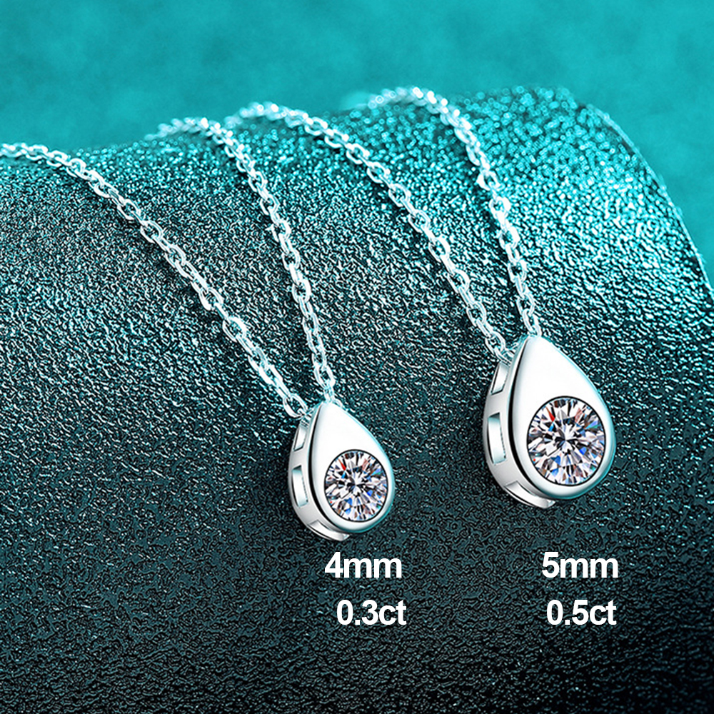 0.3/0.5CT Solitaire Diamond Mo - Bezels Set Pendant recensione e prezzo