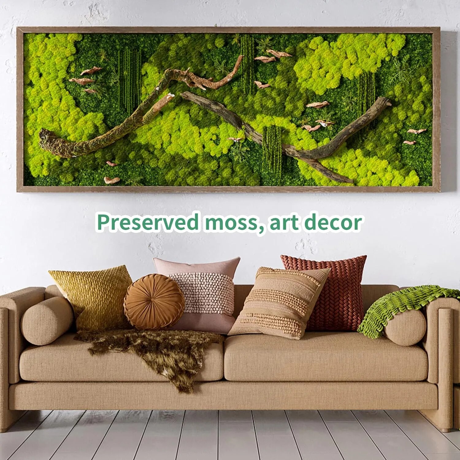 Artificial Green Plants Eterna - Terrarium Moss Art recensione e prezzo