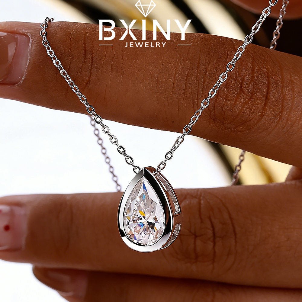 BXINY 4Carat Bezel Set WaterDr - Bezels Set Pendant recensione e prezzo