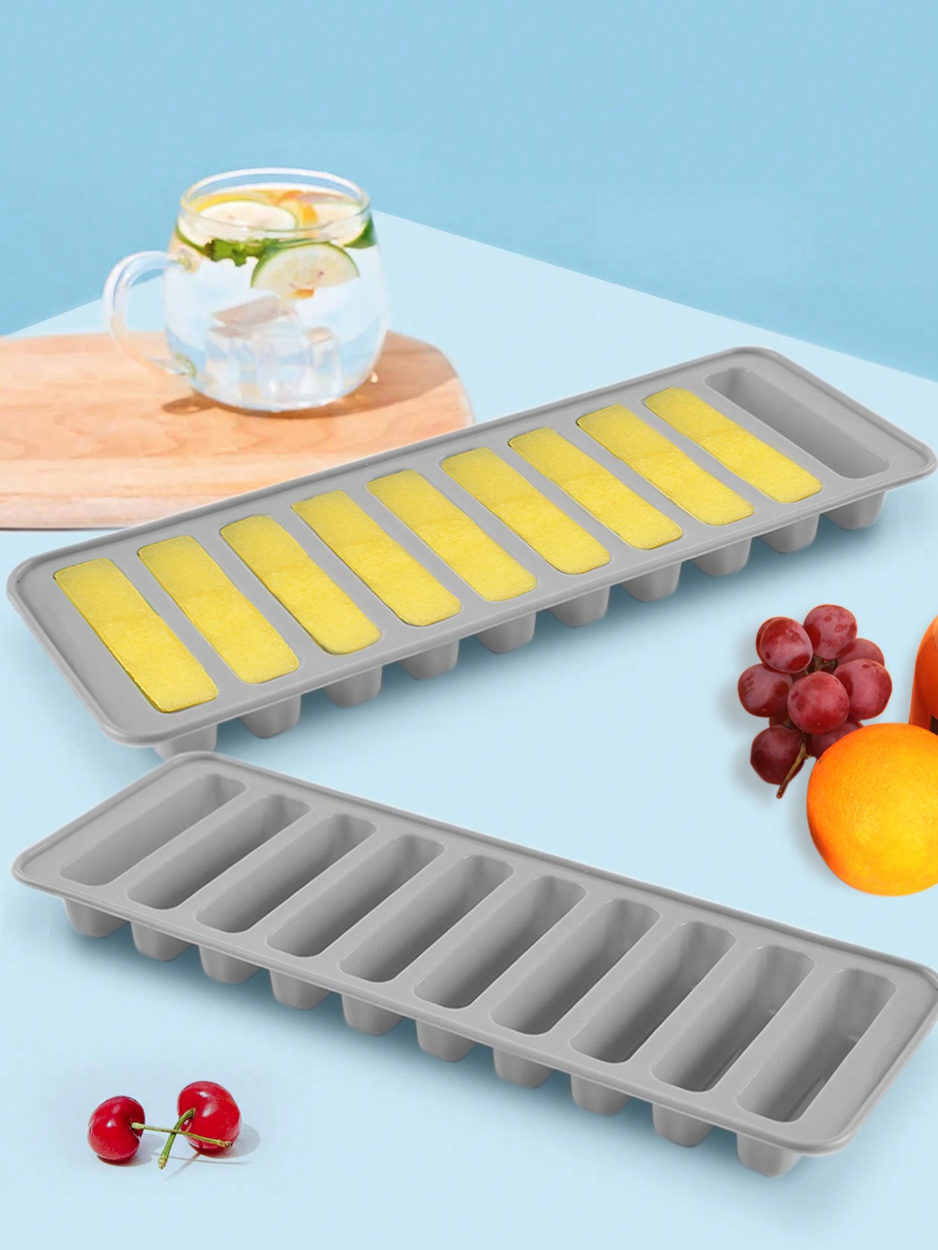1pc Multi-grid Ice Cube Mold,  - Silicone Mold Tray recensione e prezzo