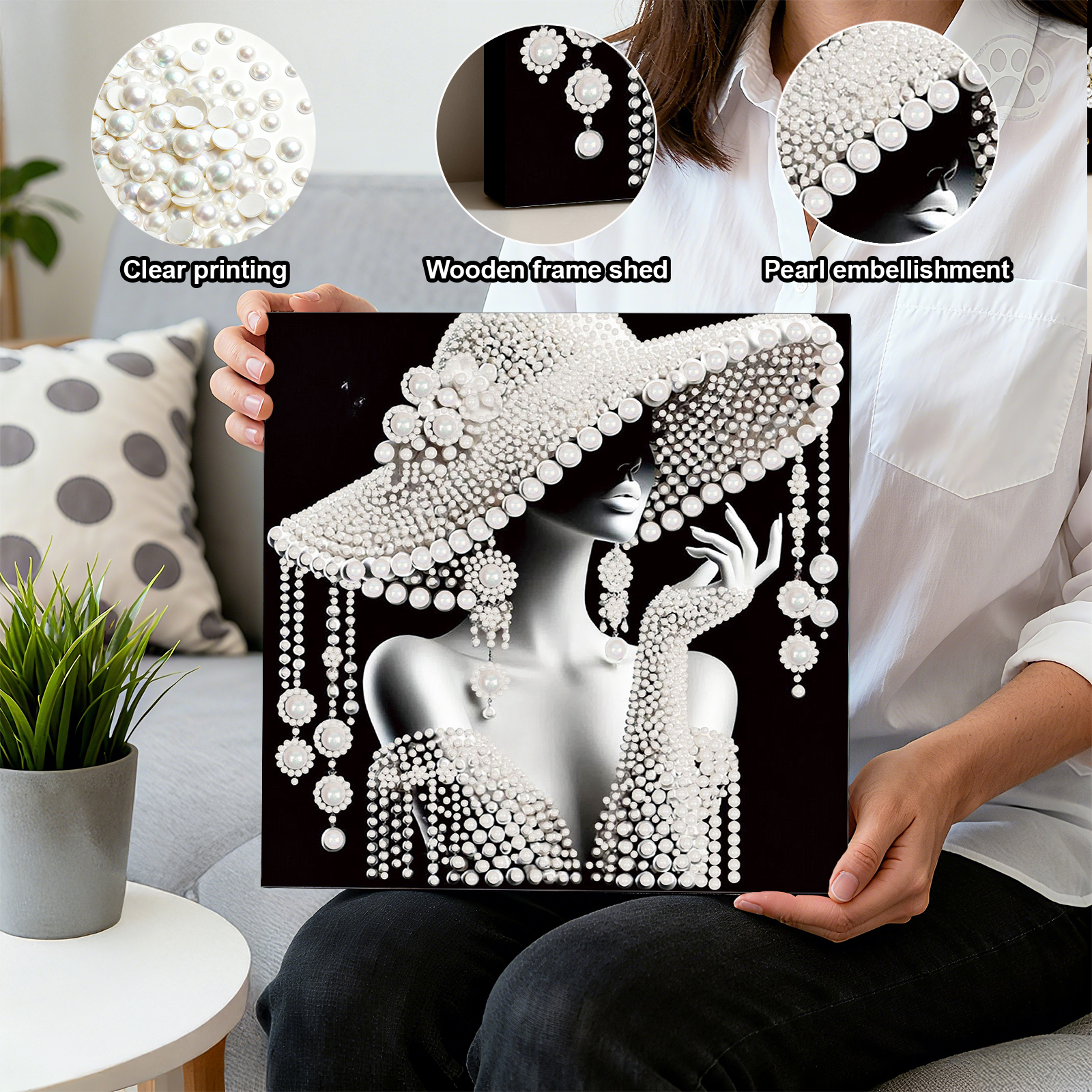 DIY Ladies Pearl Painting Art  - Resin Craft For Beginners recensione e prezzo