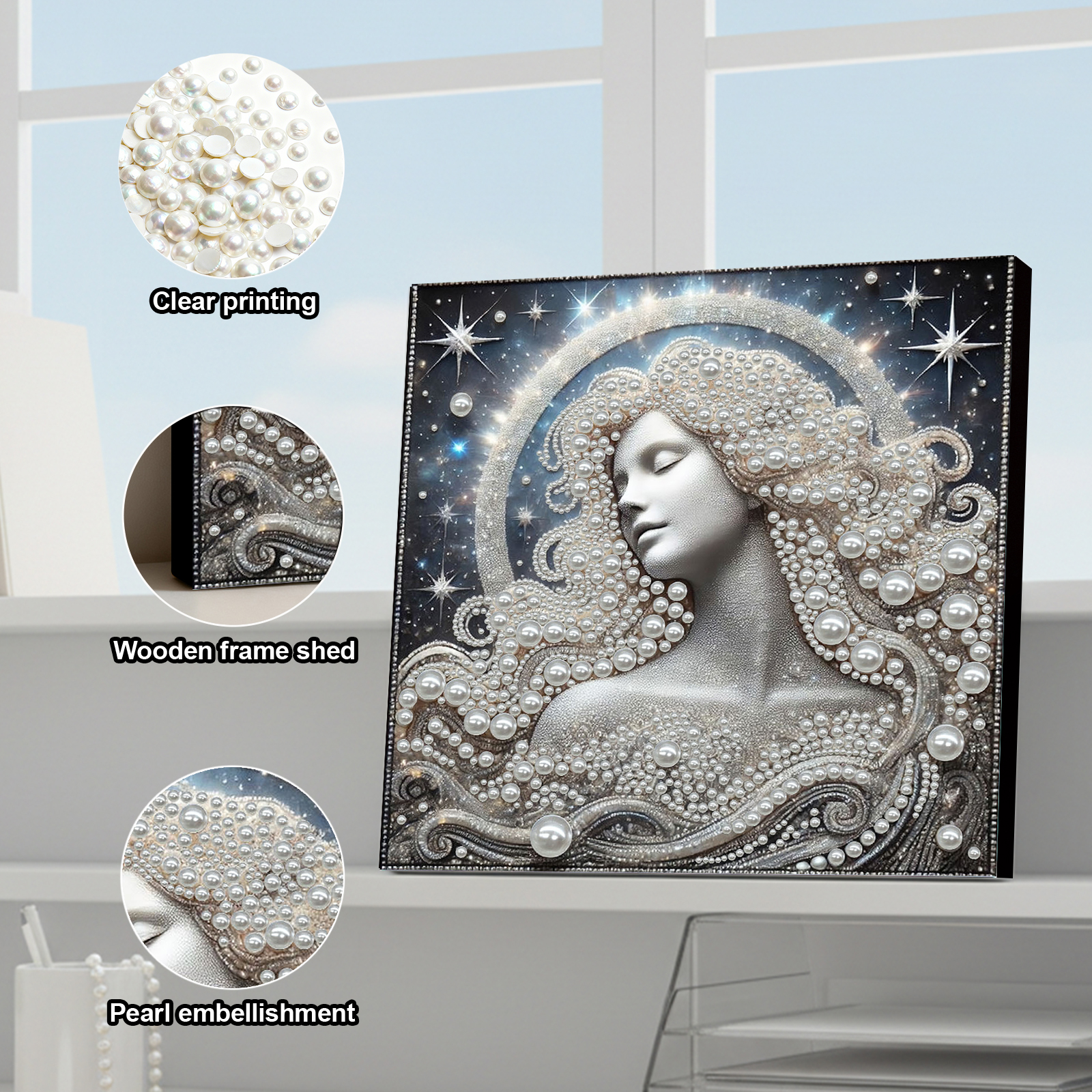 DIY Ladies Pearl Painting Art  - Resin Craft For Beginners recensione e prezzo