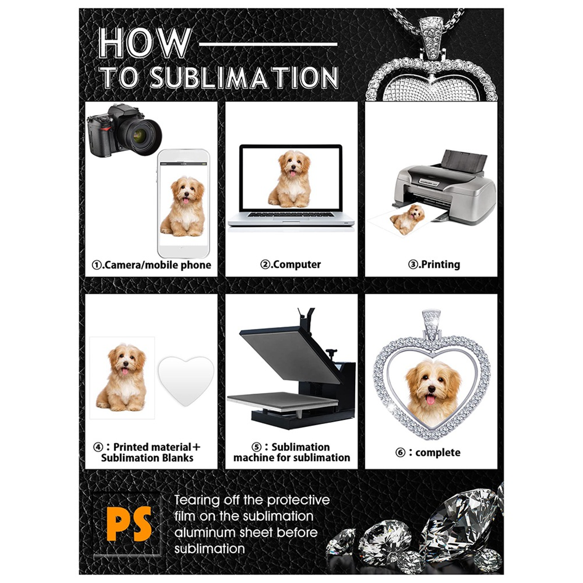 24Pcs Sublimation Rhinestone T - Bezels Set Pendant recensione e prezzo