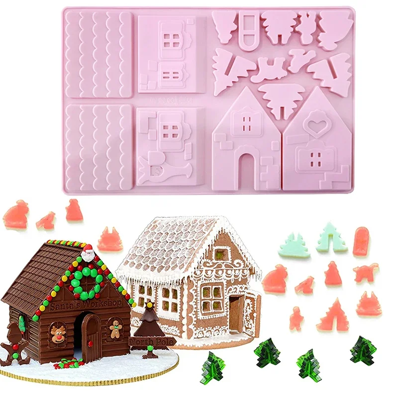 Christmas House Building block - Silicone Mold Tray recensione e prezzo