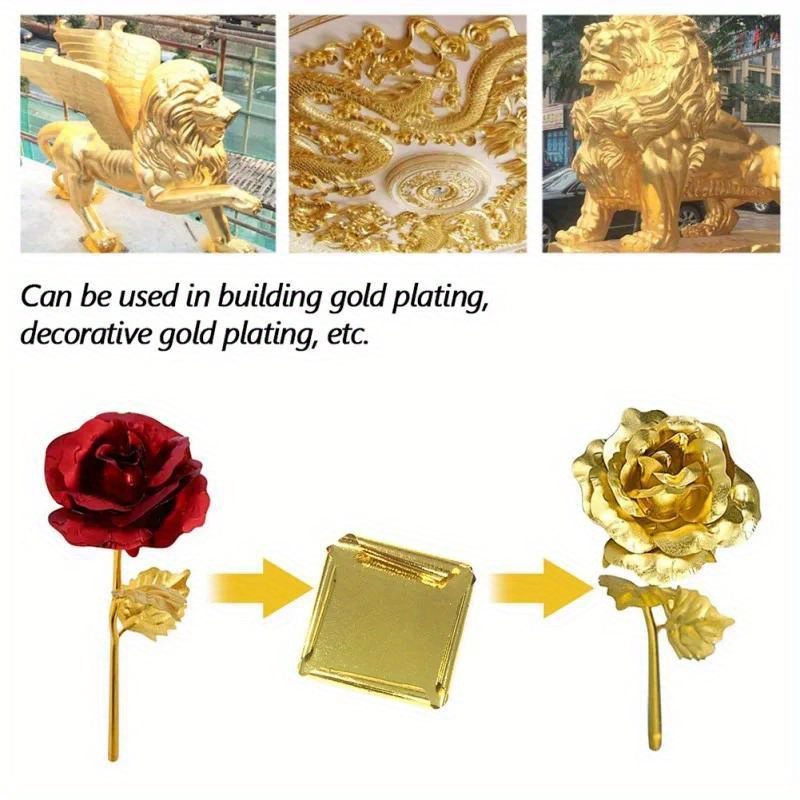 Aomily 9x9cm 100 Sheets Practi - Gold Foil Flakes recensione e prezzo