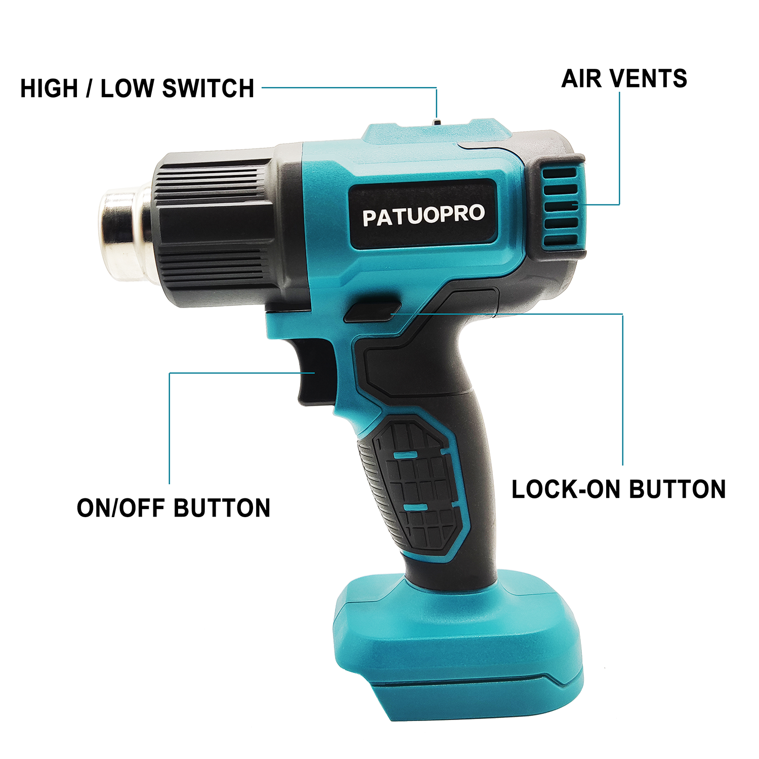 Heat Gun Cordless Hot Air Gun  - Heat Gun Small recensione e prezzo