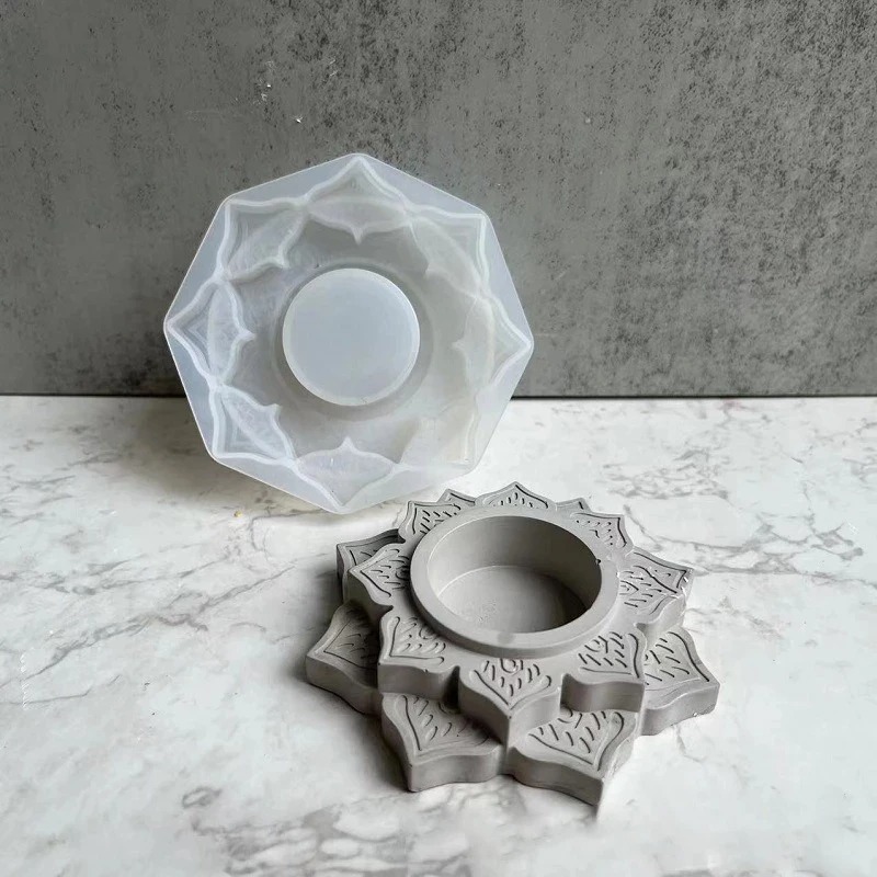 Concrete Candle Jar Silicone M - Serving Tray Mold recensione e prezzo