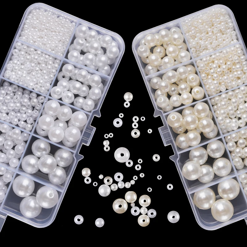 800pcs Artificial Faux Pearl R - Resin Jewelry Kit recensione e prezzo