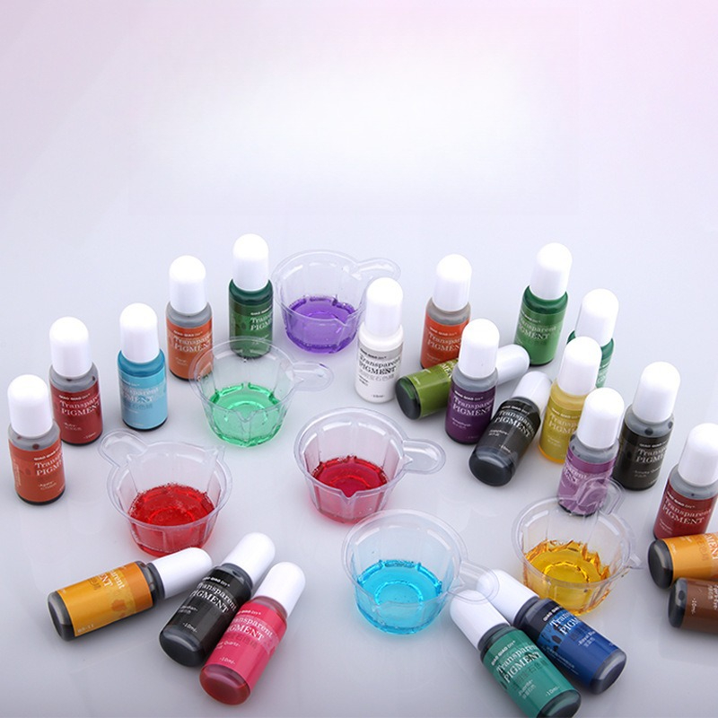 Resin Pigment Transparent Gems - Resin Pigment Set recensione e prezzo
