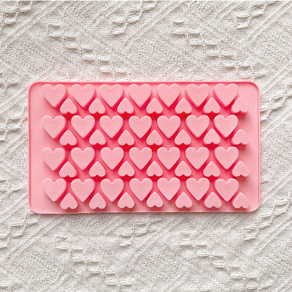 56 cavity size heart-shaped ch - Silicone Mold Tray recensione e prezzo