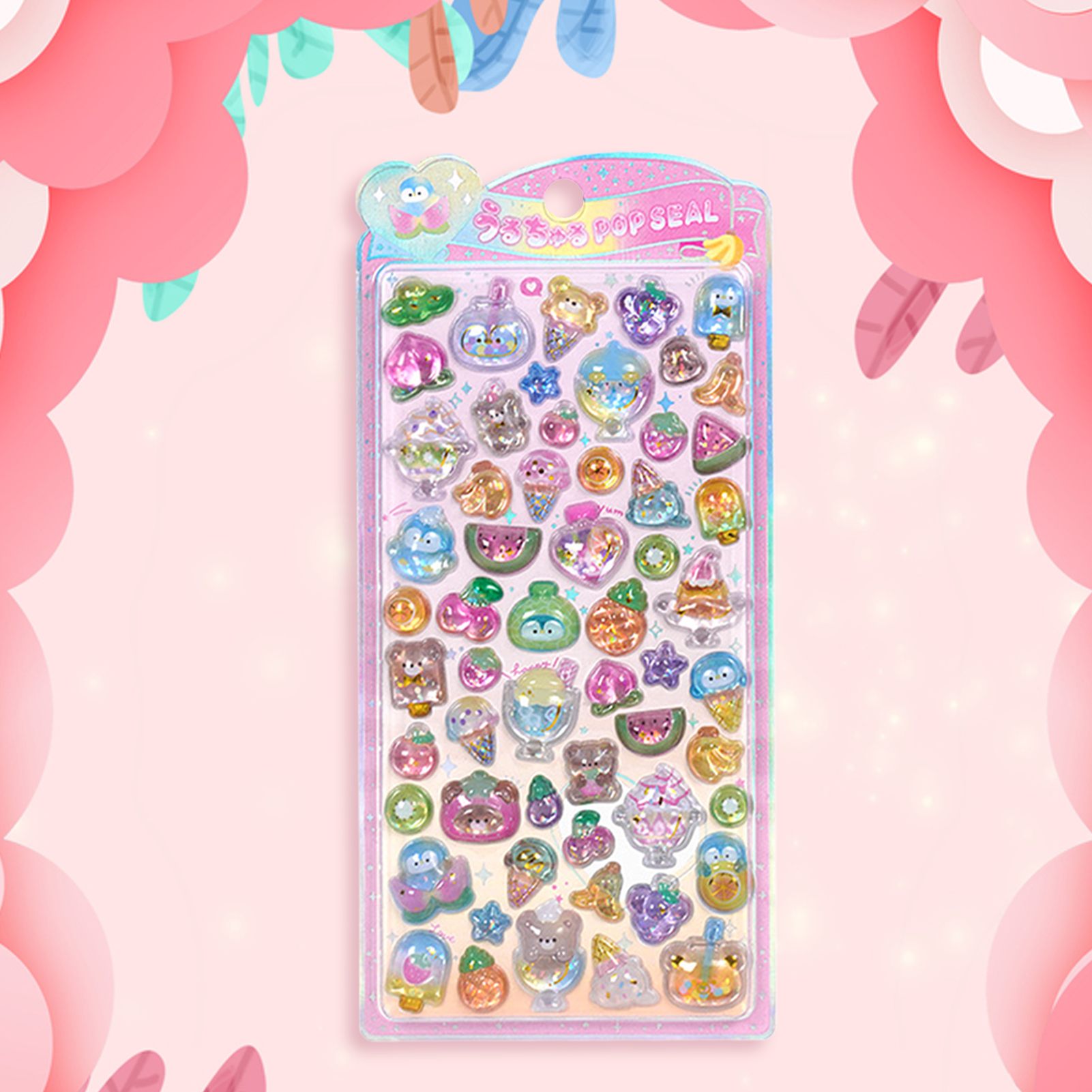 Cute Animal Sticker Pack 3D Sp - Resin Glitter Pack recensione e prezzo
