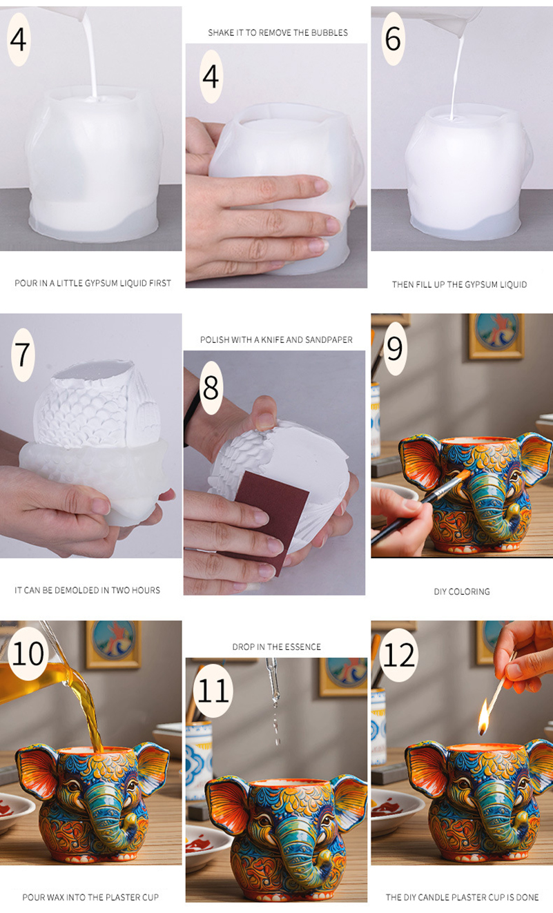 Vase Silicone Mold Silicone Pl - Resin Craft Workshop recensione e prezzo