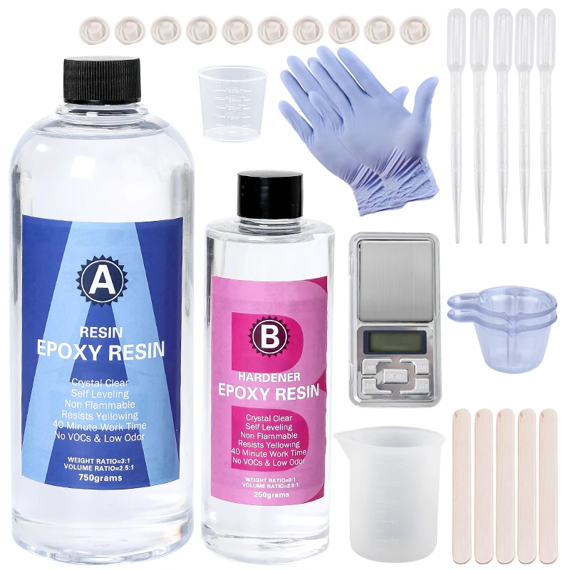 Epoxy Resin Kit Crystal Clear  - Mixing Cup Silicone recensione e prezzo